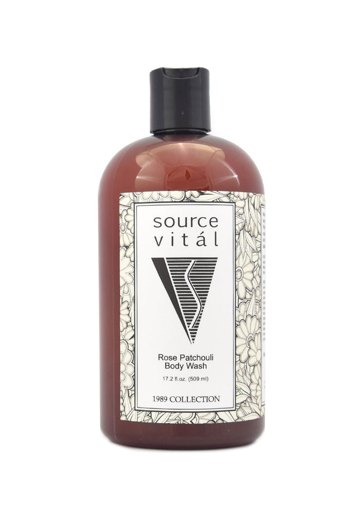 Rose Patchouli Body Wash from Source Vital - 1989 Collection