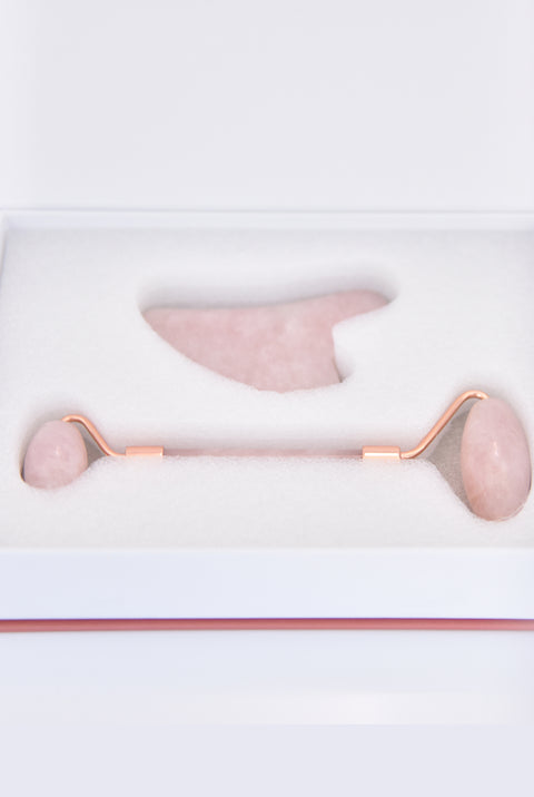 Rose Quartz Facial Sculpting Duo