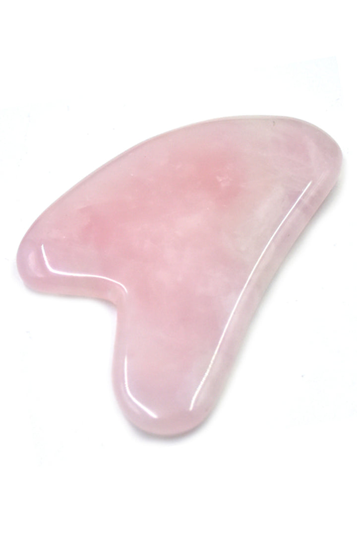 Rose Quartz Gua Sha Facial Tool / Scraping Device