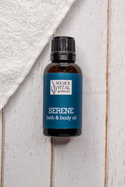 Serene Bath and Body Oil for a Relaxing Bathing Experience
