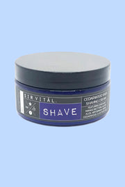 SHAVE from Sir Vital. Cedarwood Shea Shaving Cream - Natural and Effective for an Easy Shave