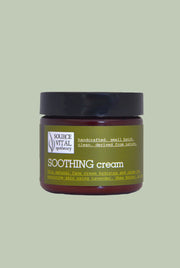 Soothing Cream, Natural Face Cream for Dry and Sensitive Skin