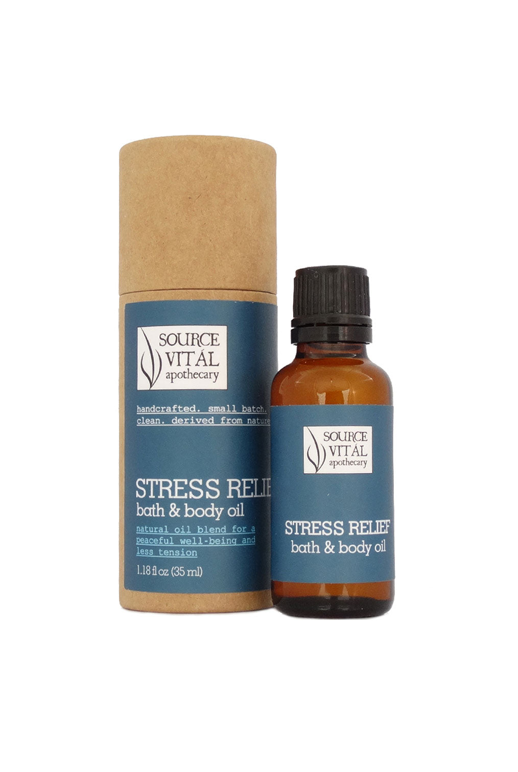 Stress Relief Natural Bath & Body Oil For Relaxation and Sense of Well-Being